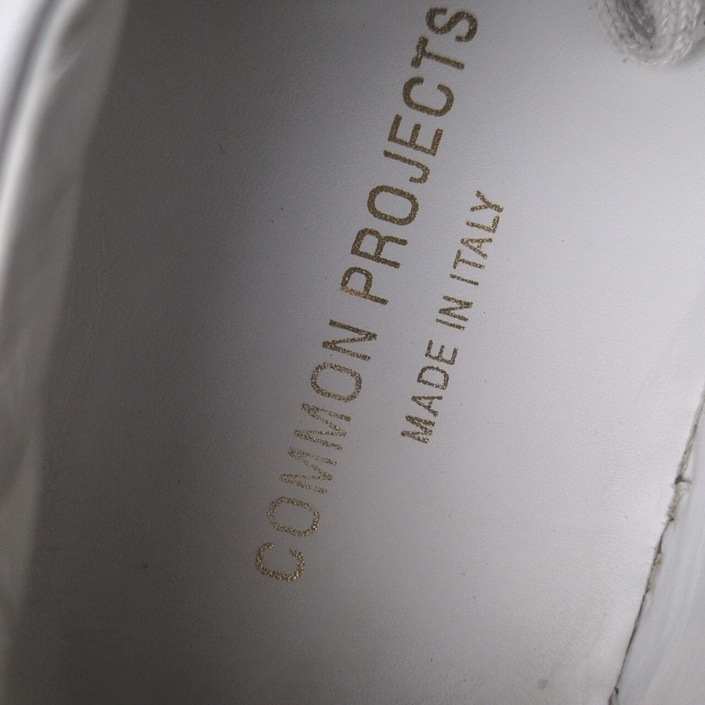 Common Projects Achilles Sneakers in White Leather Size EU 39 US Women's 9 - Picture 13 of 17